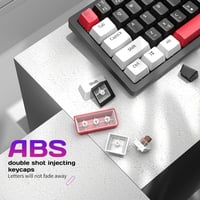 لوحة مفاتيح سلكي R78 بحجم 75 % - صورة 6
