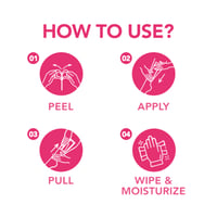 Nair Body Wax Strips Cherry - 20 Strips - Image 4