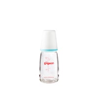Pigeon Slim Neck Glass Bottle White Cap  (Assorted) - 120ML - Image 1