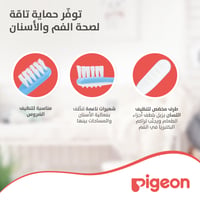 Pigeon Blue Training Toothbrush Third Lesson - 12 to 18 Months  - Image 2