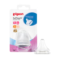 Pigeon Softouch Wide Neck Nipple One  Piece - 9+ Months  - Image 1