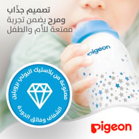 Pigeon Slim Neck Flexible Plastic Bottle Decorated (Assorted) - 150ML - Image 9