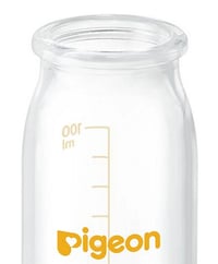 Pigeon Slim Neck Galss Bottle For Low Birth Baby -100ML  - Image 2