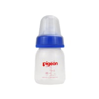 Pigeon Slim Neck Plastic Bottle Clear Cap  (Assorted) - 50ML - Image 1