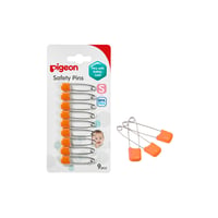 Pigeon Safety Pins Small Set (Assorted) -  9 Pieces  - Image 1