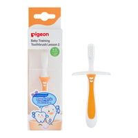 Pigeon Orange Training Toothbrush Second Lesson - 8 to 12 Months  - Image 1