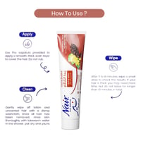 Nair Tube Coco Butter Hair Remover Cream - 110ML - Image 3