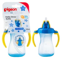 Pigeon Blue Petite Straw Bottle - 150ML
  - Image 2