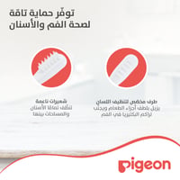 Pigeon Orange Training Toothbrush Second Lesson - 8 to 12 Months  - Image 4