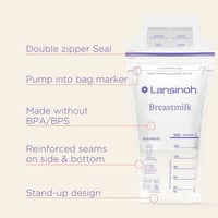Lansinoh Breastmilk Storage Bags - 50 Bags  - Image 4