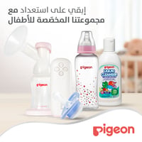Pigeon Slim Neck Flexible Plastic Bottle Decorated (Assorted) - 250ML - Image 4