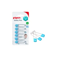 Pigeon Safety Pins Large Set (Assorted) - 6  Pieces  - Image 1