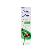 Nair Tube Argan Oil  Hair Remover Cream - 110ML - Image 2