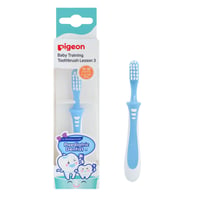 Pigeon Blue Training Toothbrush Third Lesson - 12 to 18 Months  - Image 1