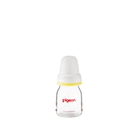 Pigeon Slim Neck Glass Bottle White Cap  (Assorted) - 50ML - Image 1