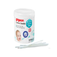 Pigeon Cotton Swabs - 100 Pieces - Image 1