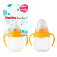 Pigeon Orange  Mag Mag Spout Cup Step Two Five Months- 200ML - Image 2