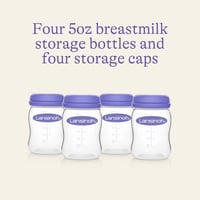 Lansinoh Breastmilk Storage Bottles - 4 Bottles  - Image 7