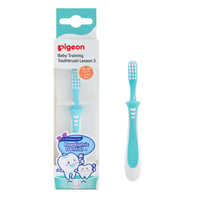 Pigeon Green Training Toothbrush Third Lesson - 12 to 18 Months  - Image 1