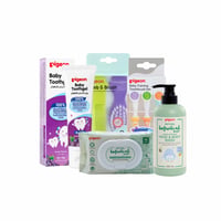 PIGEON BABY ORAL & BATH CARE BUNDLE - Image 1