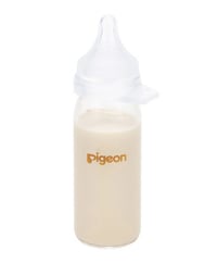 Pigeon Slim Neck Galss Bottle For Low Birth Baby -100ML  - Image 1