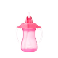 Pigeon Pink Petite Straw Bottle - 150ML - Image 1