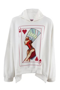 Nefrtiti Card Sweatshirt - Image 1