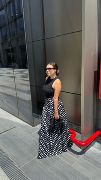 Polka dots corset skirt - صورة 2