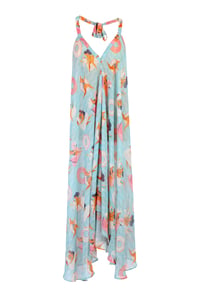 Backless Printed  Dress - Image 2