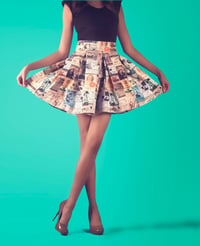 Vintage Adz skirt - Image 1