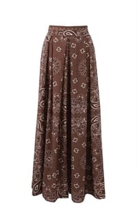 Brown Bandana Skirt - Image 1