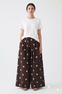 Polka wide leg pants - Image 2