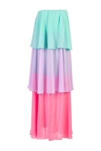 Layered Pastel Dress - صورة 1