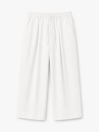 Wide Leg Linen Blend Pants - Image 1