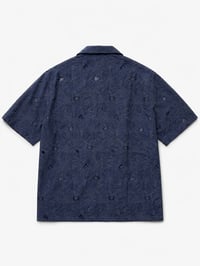 Premium Distressed Navy Statement Shirt - Image 2