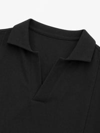Linen Shirt Black - Image 2