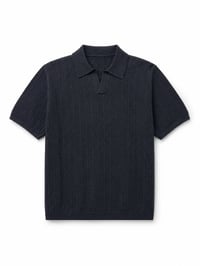 Knit Polo T-Shirt - Image 1