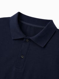  Layered Navy Polo - Image 2