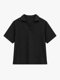 Linen Shirt Black - Image 1