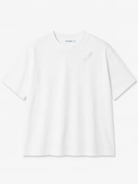 Embroidered Rose Cotton T-Shirt - Image 4