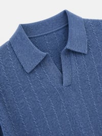 Knit Polo T-Shirt - Image 3