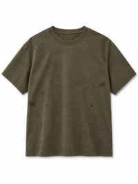 Washed Splash Effect T-Shirt - Image 3