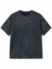 Washed Splash Effect T-Shirt - Image 1