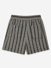 Geometric Pattern Shorts - Image 2