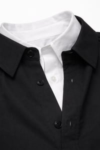 Layered Black Shirt - Image 3