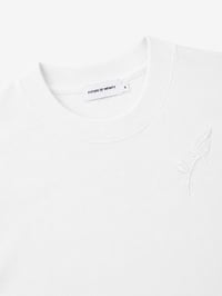Embroidered Rose Cotton T-Shirt - Image 5