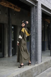 عباية شامواه زيتي - صورة 2