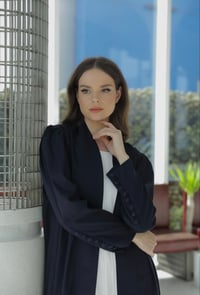 تفته كحلي بقصه - صورة 2