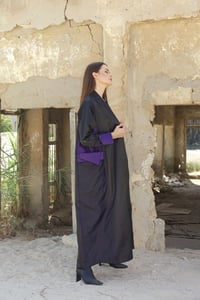تفته وجهين اسود و بنفسجي - صورة 1