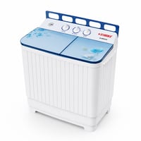ستار جولد غسالة نصف أوتوماتيك حوضين 7.5 كيلو أزرق / أبيض – SG-WM850TD - صورة 2